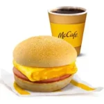 Cheesy Eggdesal with Ham Meal