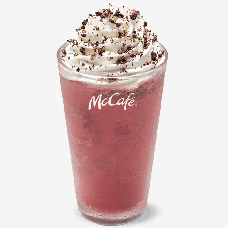 McCafe Strawberry Oreo Frappe McCafe Strawberry Oreo Frappe