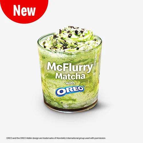 matcha mcflurry with oreo solo matcha mcflurry with oreo solo