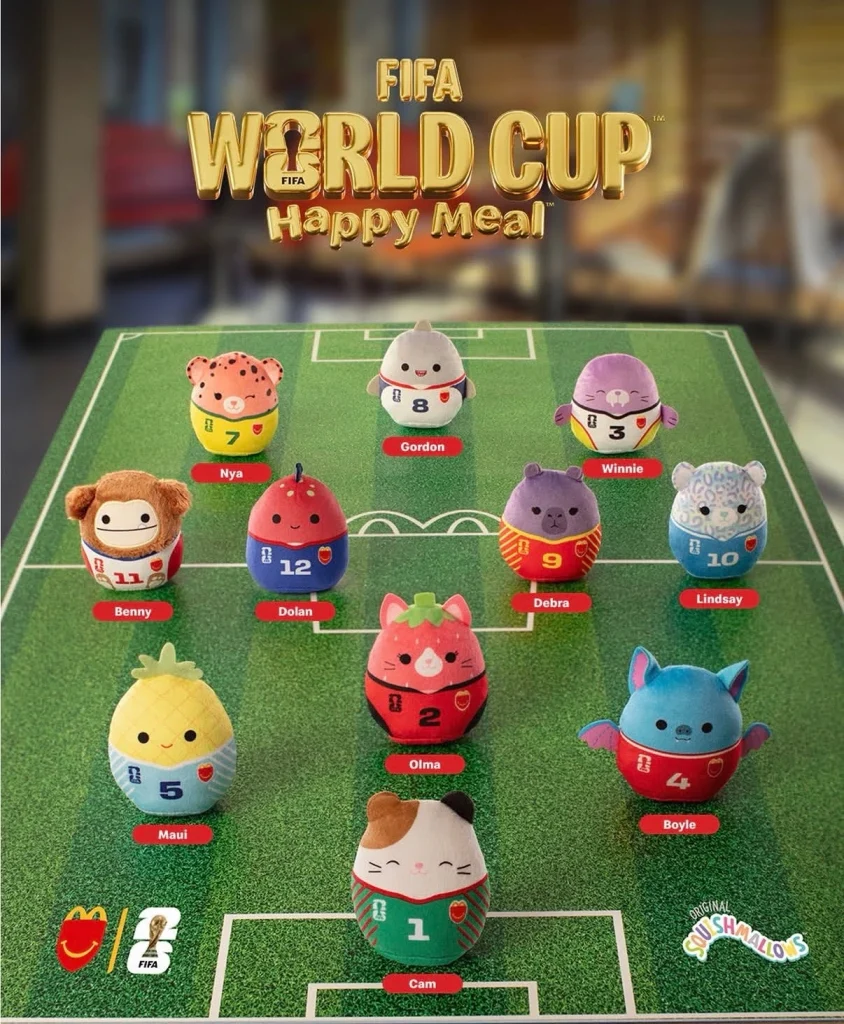 mcdo FIFA WorldCup happy meal toy collection list mcdo FIFA WorldCup happy meal toy collection list