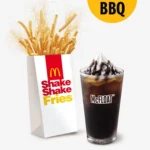 Large Shake Shake Fries BBQ N McFloat Combo