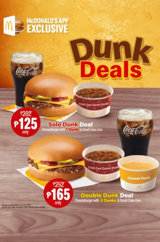 dunk deals mcdo promo philippines dunk deals mcdo promo philippines